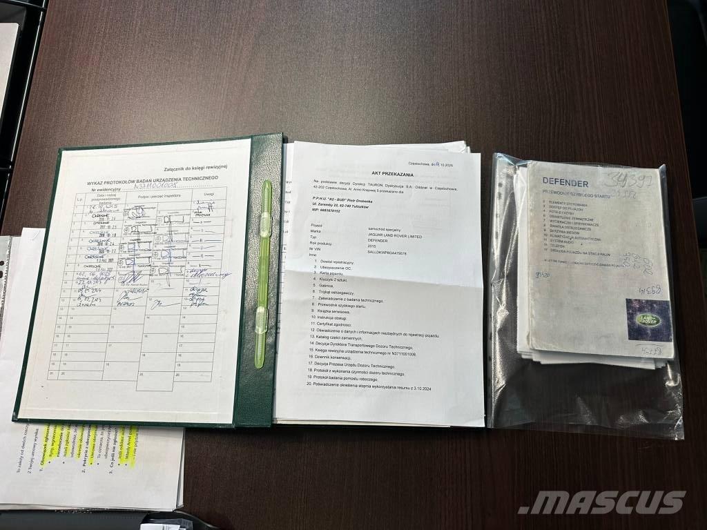 Land Rover Defender 越野起重機