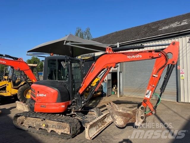 Kubota U 48-4 小型挖土機/掘鑿機<7t(小型挖掘機)