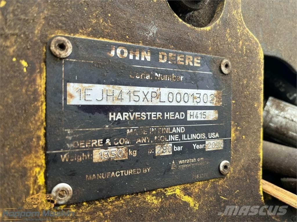 John Deere H415 收穫機頭