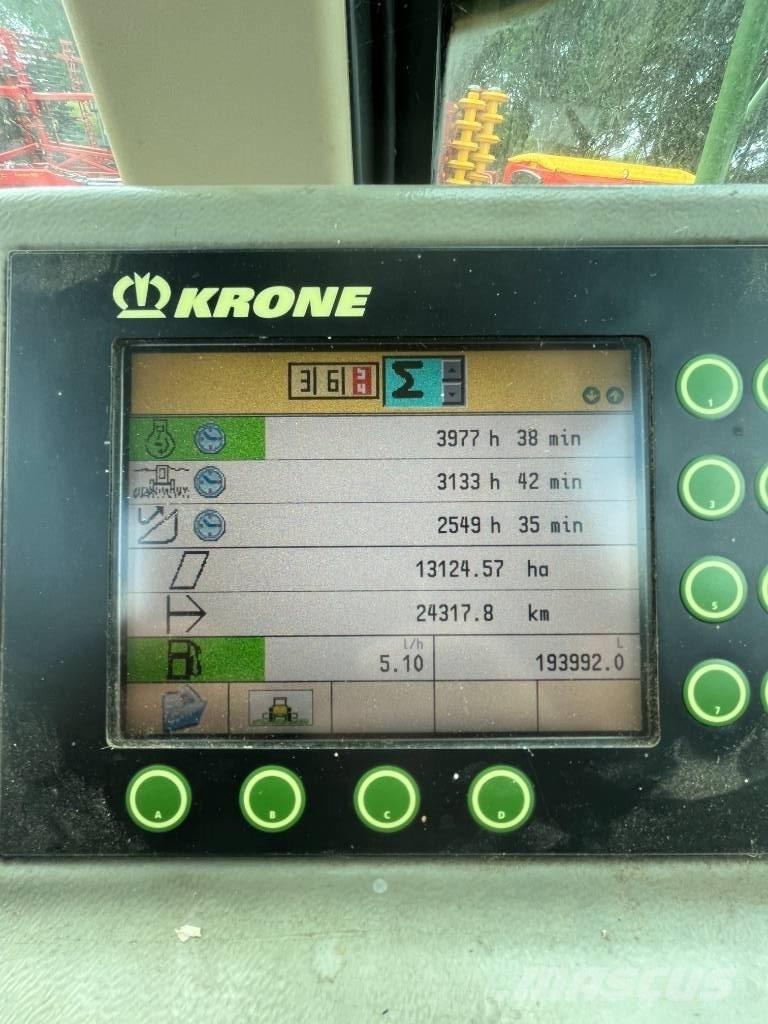 Krone Big X 500 自走式飼料採集機