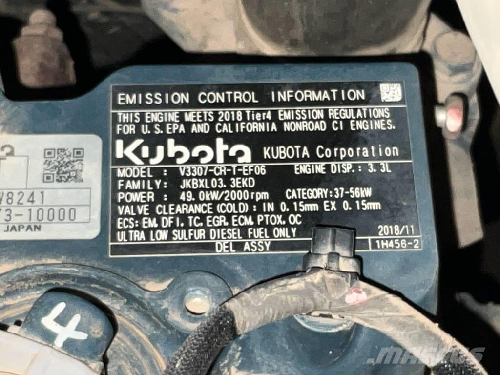 Kubota KX 080-4 A 中型挖土機/掘鑿機/挖掘機 7t-12t