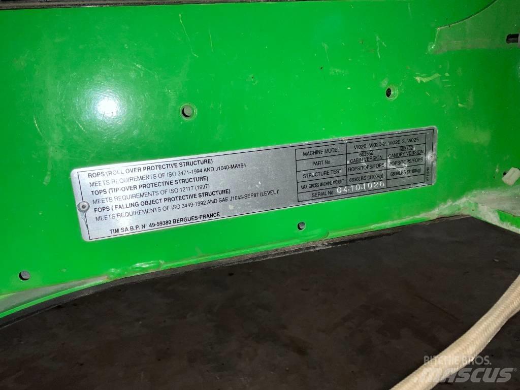 Yanmar Vio 20 / vio 25 駕駛室與內部