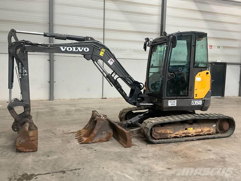 Volvo ECR 50 D 小型挖土機/掘鑿機<7t(小型挖掘機)