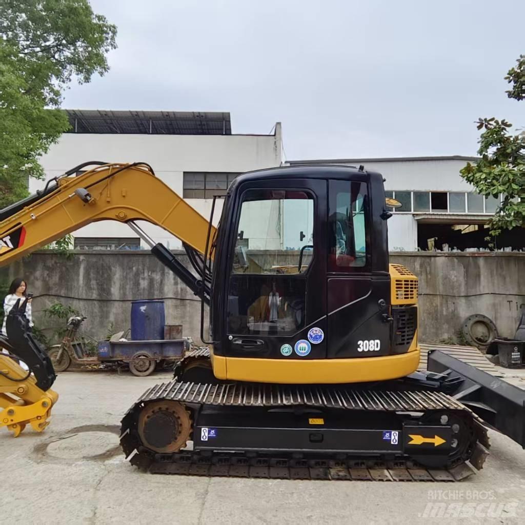 CAT 308 D 中型挖土機/掘鑿機/挖掘機 7t-12t