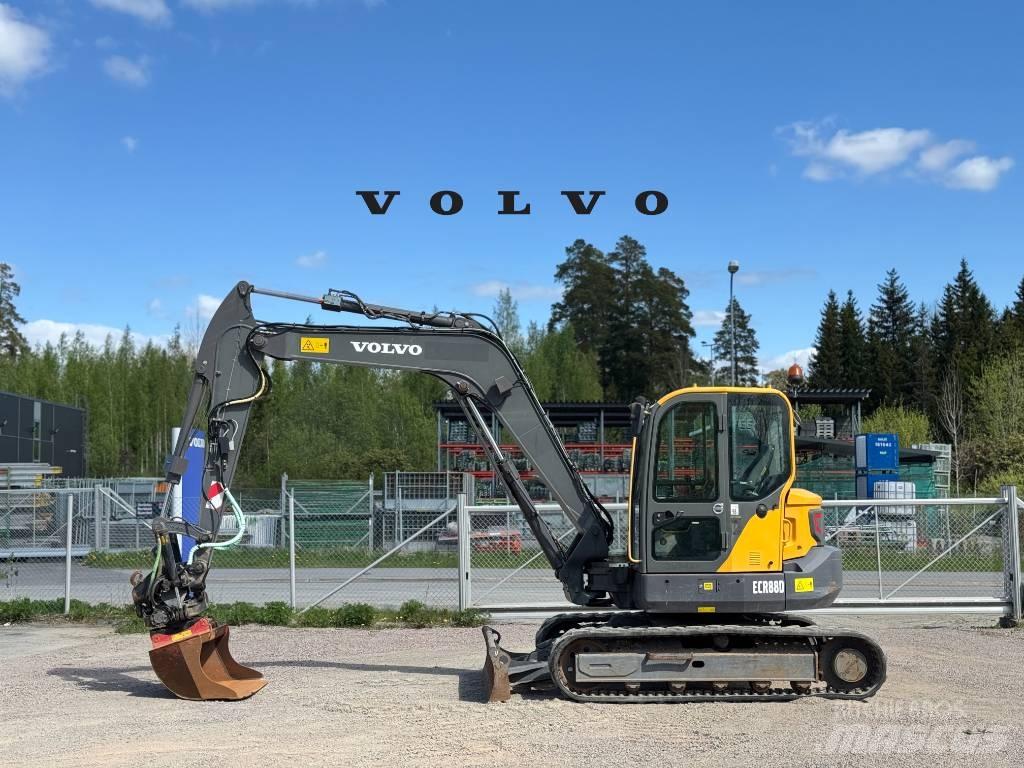 Volvo ECR 88 D 中型挖土機/掘鑿機/挖掘機 7t-12t