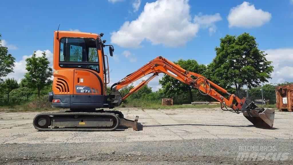 Doosan DX 27 Z 小型挖土機/掘鑿機<7t(小型挖掘機)