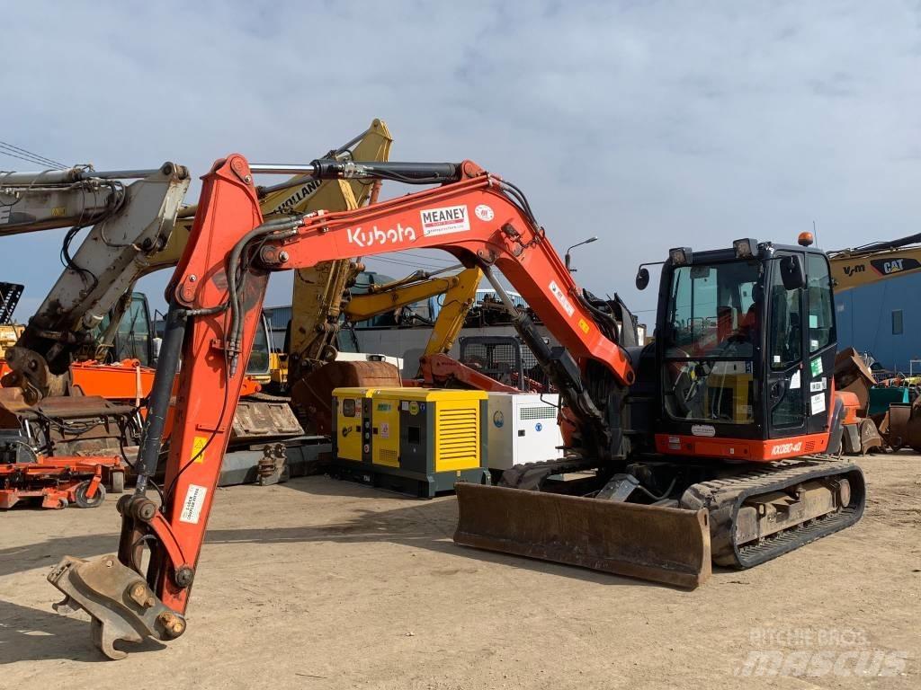Kubota KX 080-4A 中型挖土機/掘鑿機/挖掘機 7t-12t