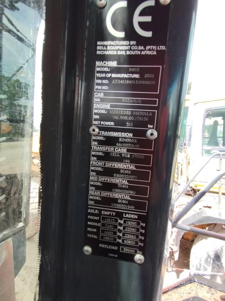 Bell B 40 D 鉸接式起吊車