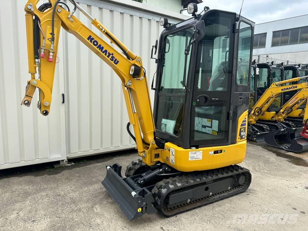 Komatsu PC 16 R-3HS 小型挖土機/掘鑿機<7t(小型挖掘機)