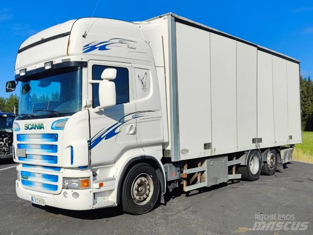 Scania R 480 貨箱式卡車