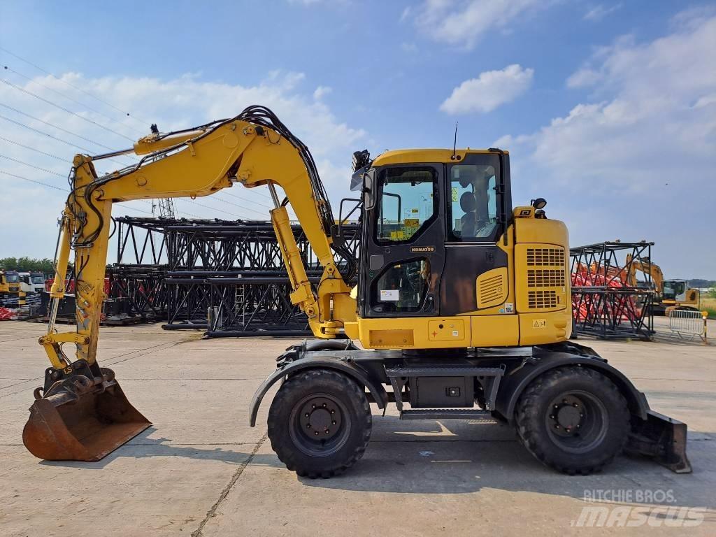 Komatsu PW118MR-11 旋轉式挖土機/掘鑿機/挖掘機