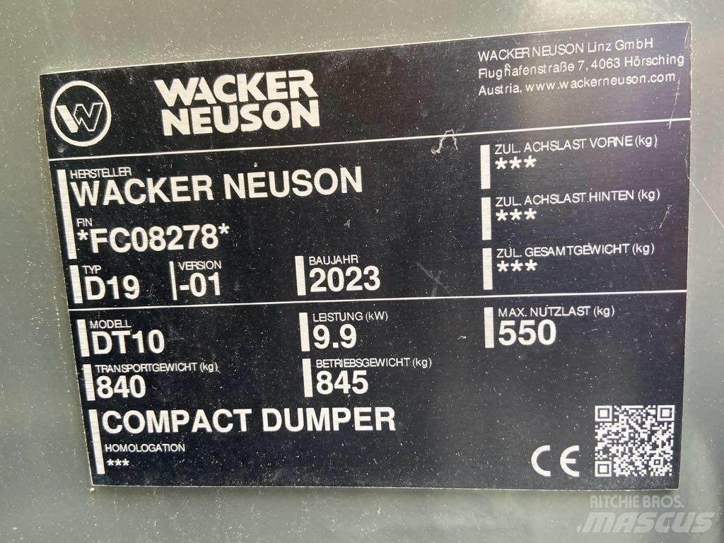 Wacker Neuson DT10 履帶式傾卸車/翻斗車