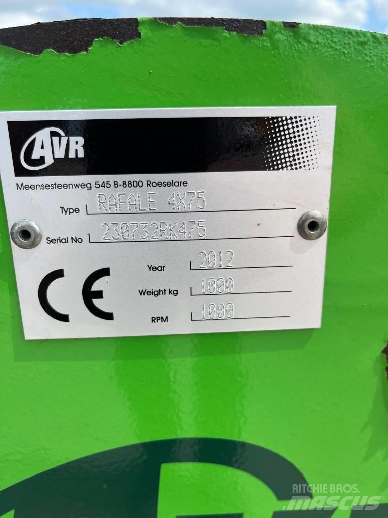 AVR Rafale 4x75 去莖葉機