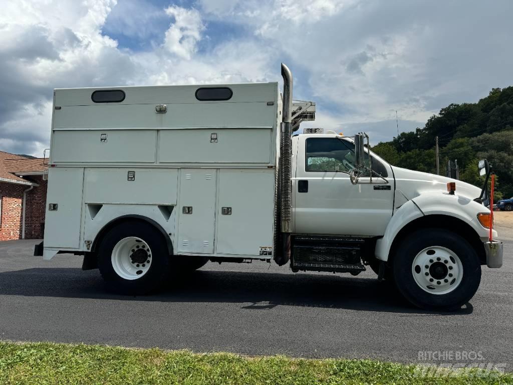 Ford F 650 皮卡.傳統半斗卡車/側卸板
