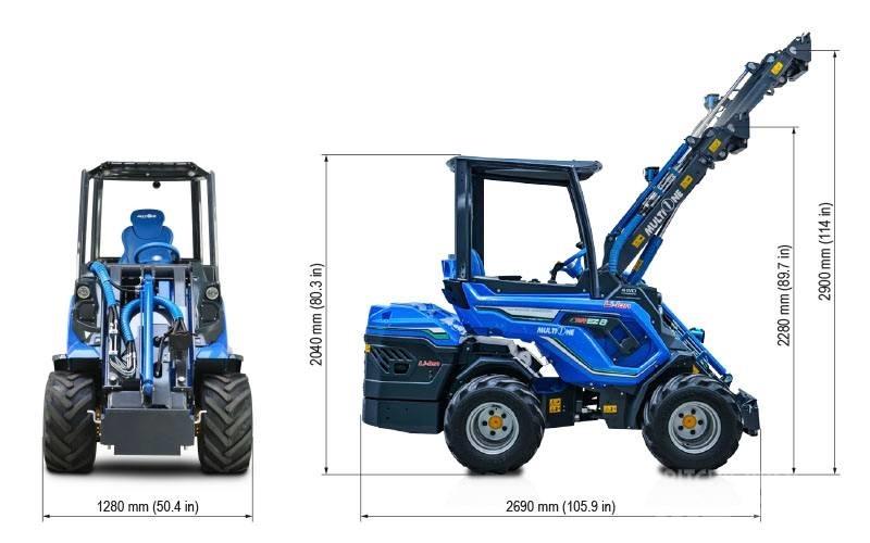 Multione EZ 8 滑移轉向裝載機