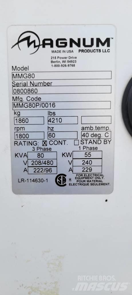 Magnum MMG 80 柴油發電機