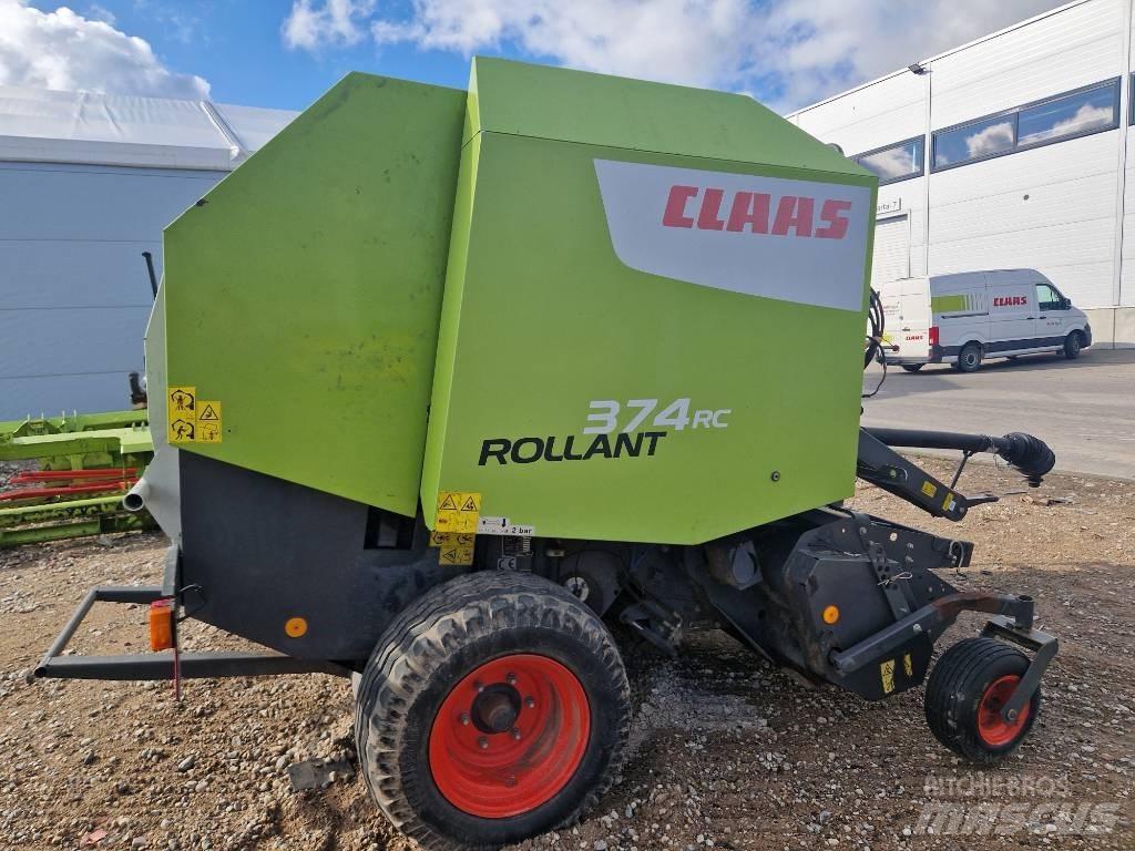 CLAAS Rollant 374 RC 圓型牧草打包機