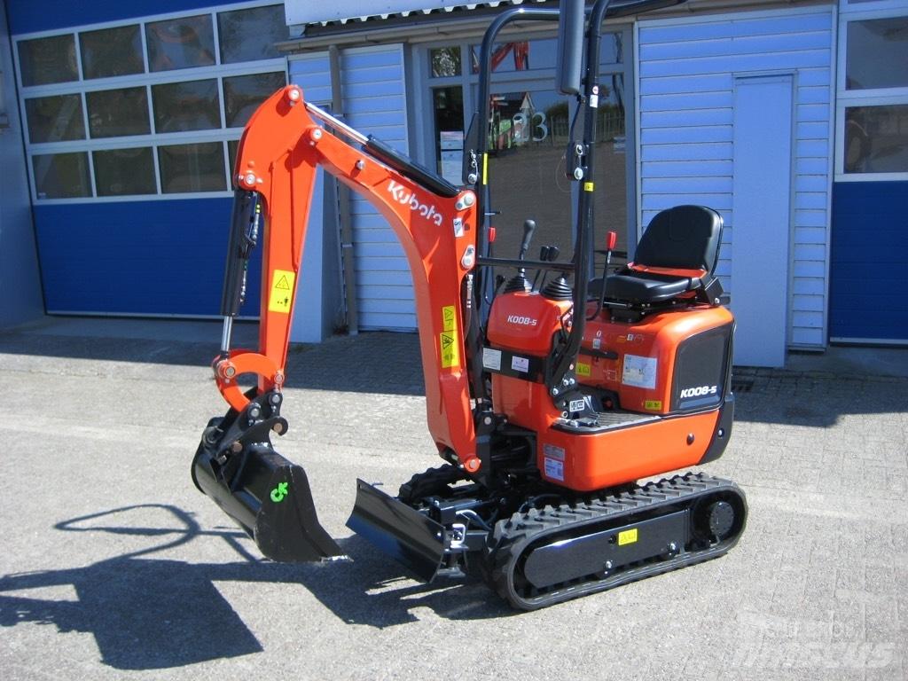 Kubota K008-5 小型挖土機/掘鑿機<7t(小型挖掘機)