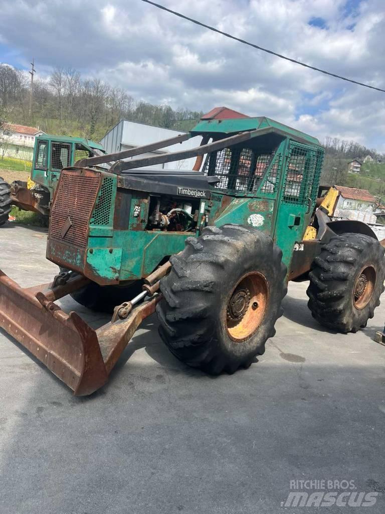 Timberjack 240 B 曳引機組件