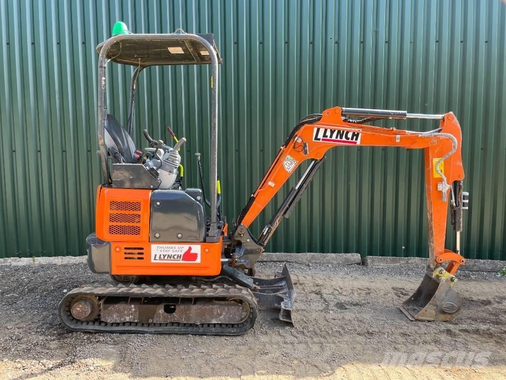 Hitachi ZX 19 U-6 小型挖土機/掘鑿機<7t(小型挖掘機)