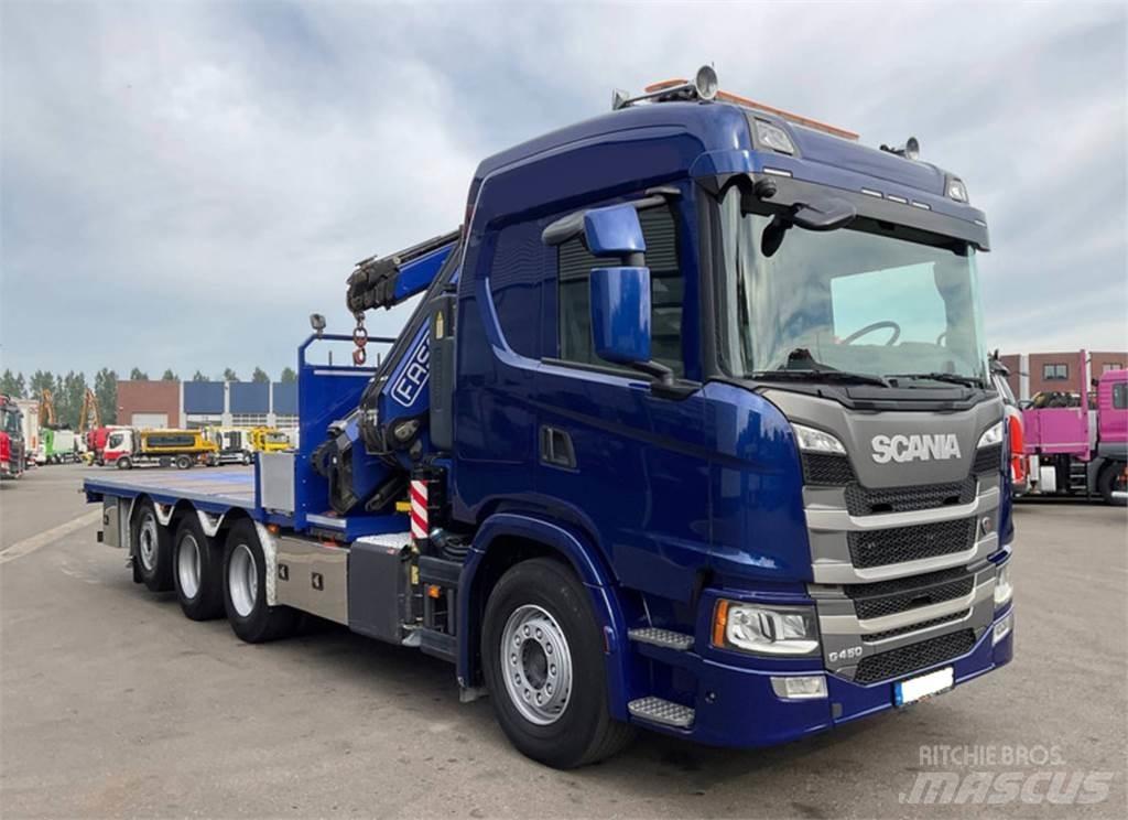 Scania G450 8X4 起重機卡車