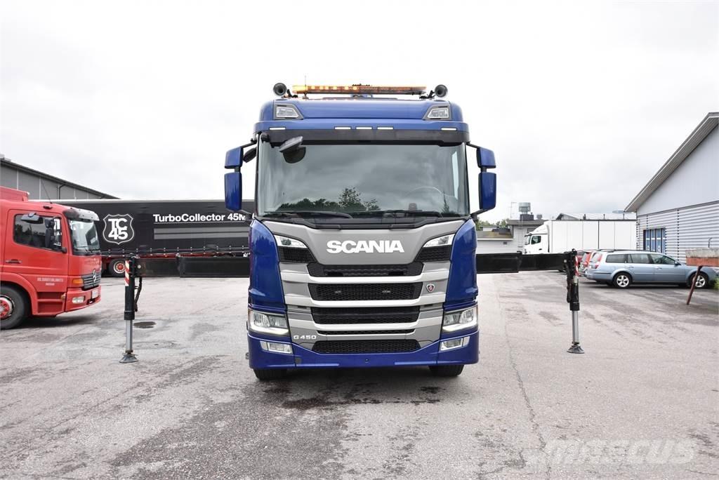 Scania G450 8X4 起重機卡車