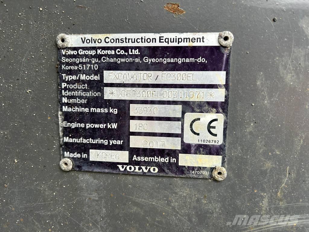 Volvo EC 300 EL 履帶式 挖土機/掘鑿機/挖掘機