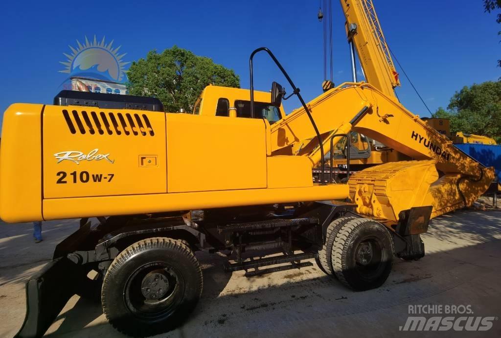 Hyundai R 210W-7 旋轉式挖土機/掘鑿機/挖掘機