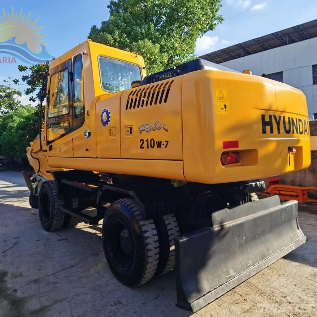 Hyundai R 210W-7 旋轉式挖土機/掘鑿機/挖掘機