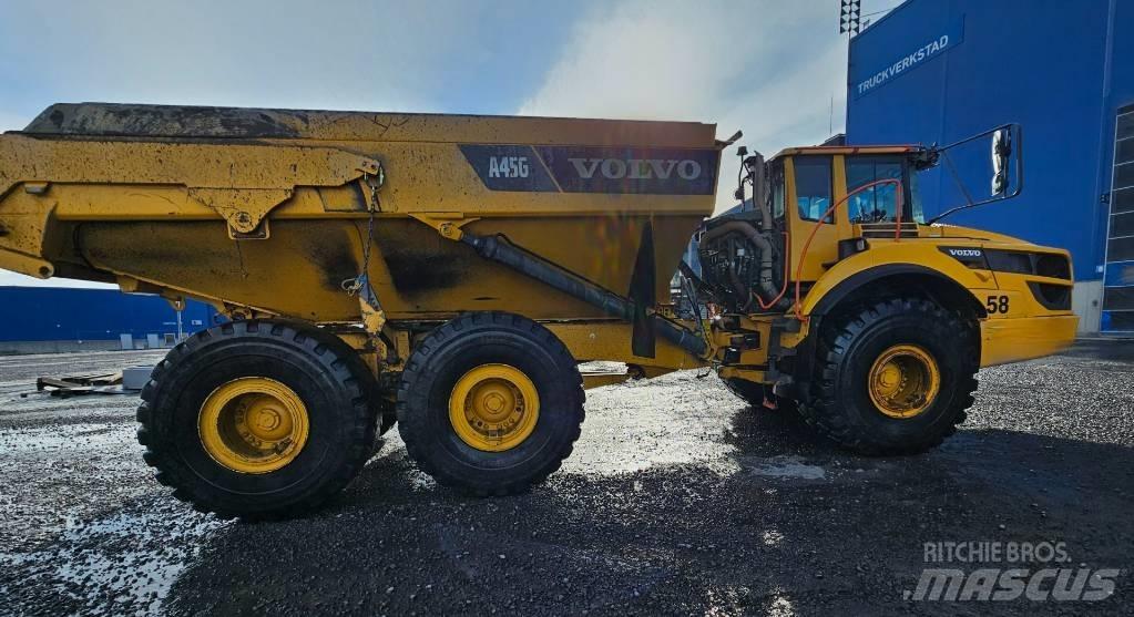 Volvo A 45 G 鉸接式起吊車