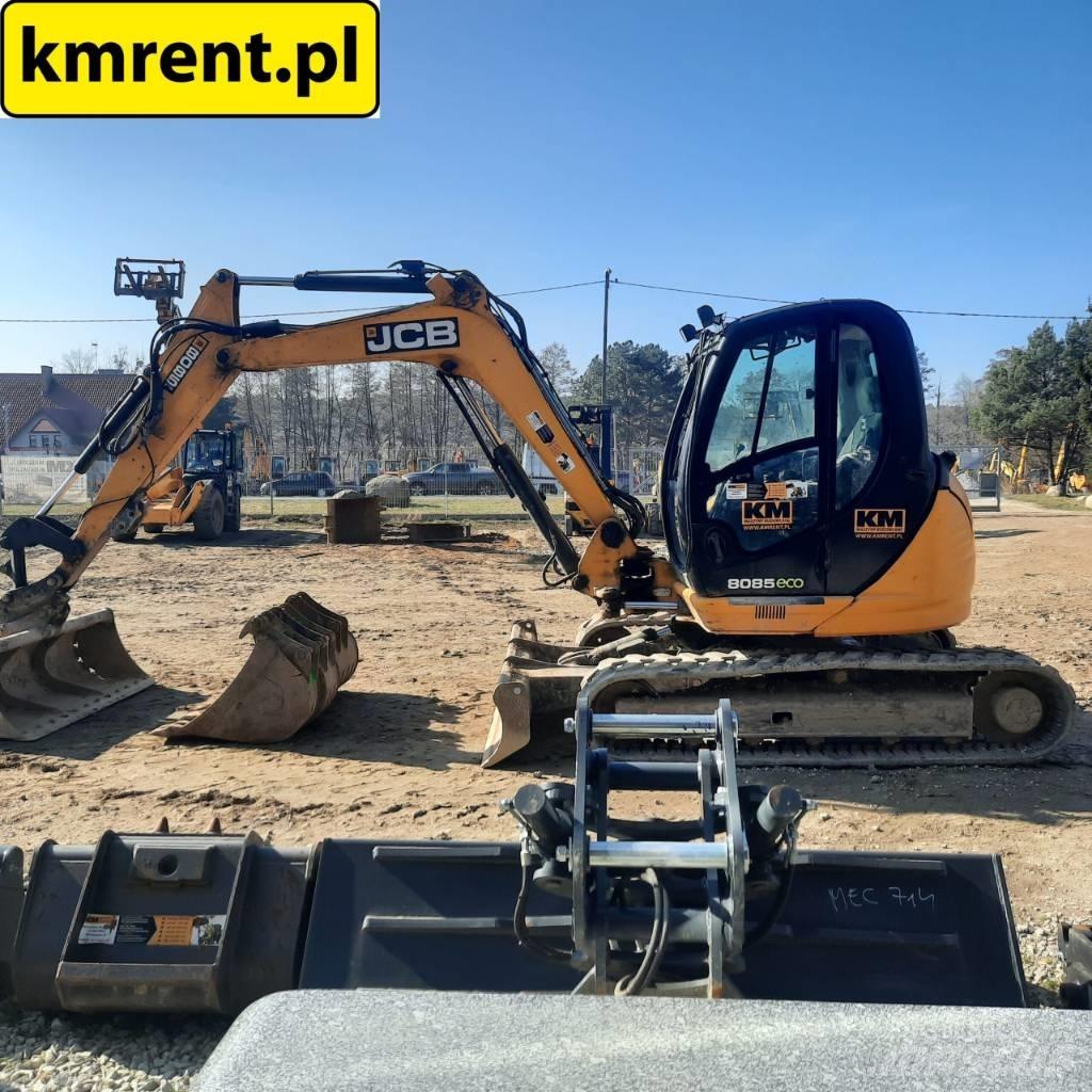 JCB 8085 中型挖土機/掘鑿機/挖掘機 7t-12t