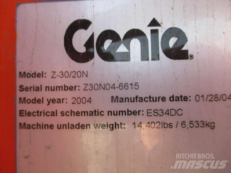 Genie Z 30/20 N 曲臂高空作業車