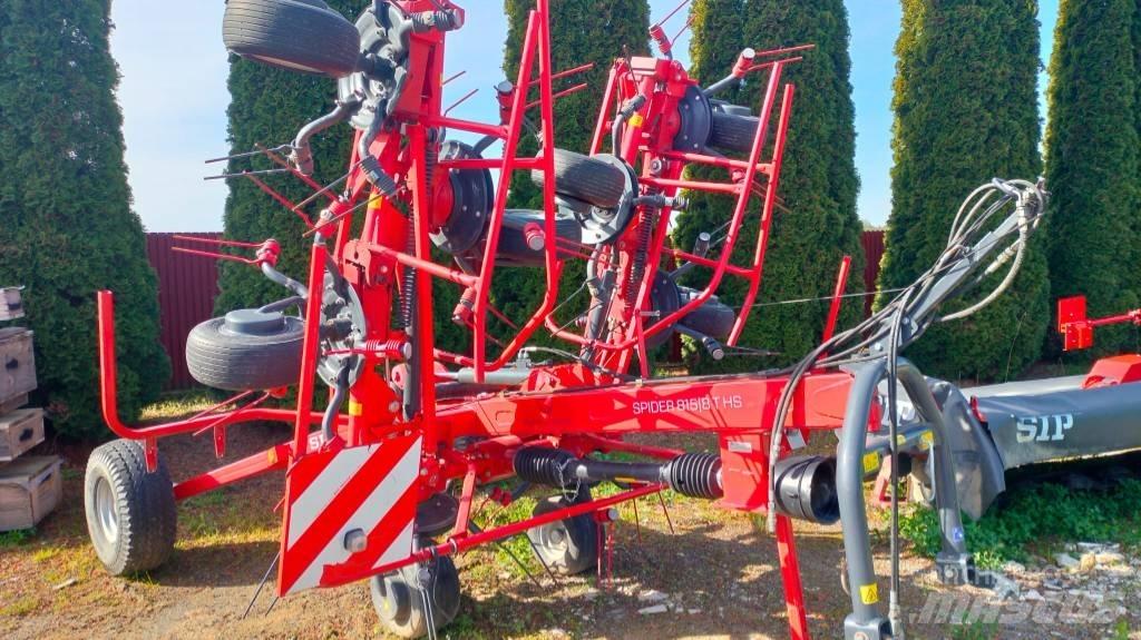 SIP SPIDER 815|8 T 耙與翻草機