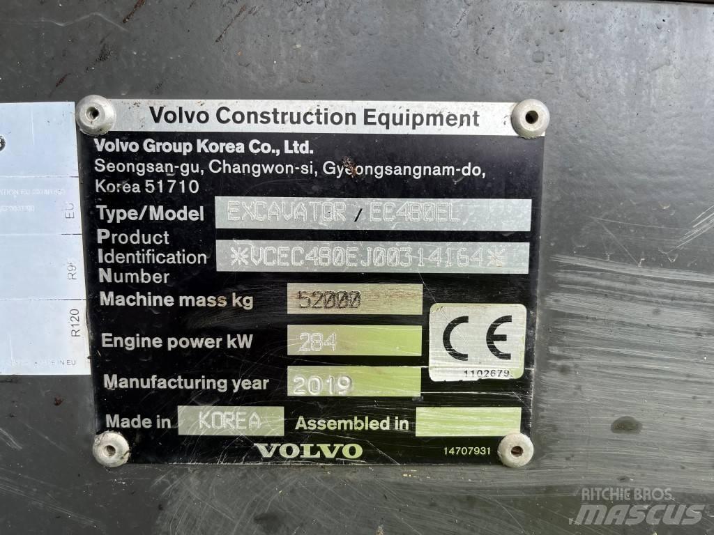 Volvo EC480EL 履帶式 挖土機/掘鑿機/挖掘機