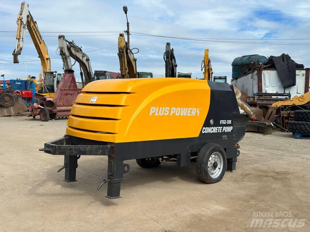 Plus Power VTGZ-20S 混凝土泵浦