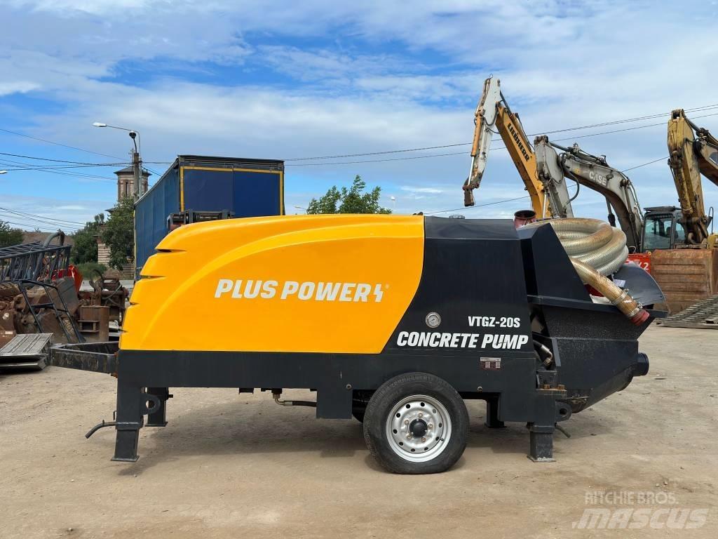 Plus Power VTGZ-20S 混凝土泵浦