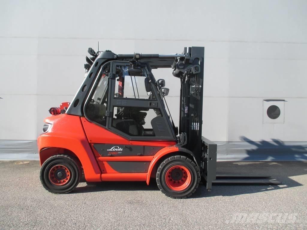 Linde H 80 D 柴油卡車