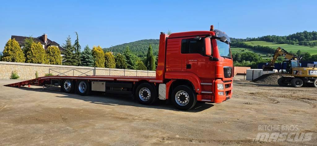 MAN TGS 35.400 平板 / 絞盤 卡車