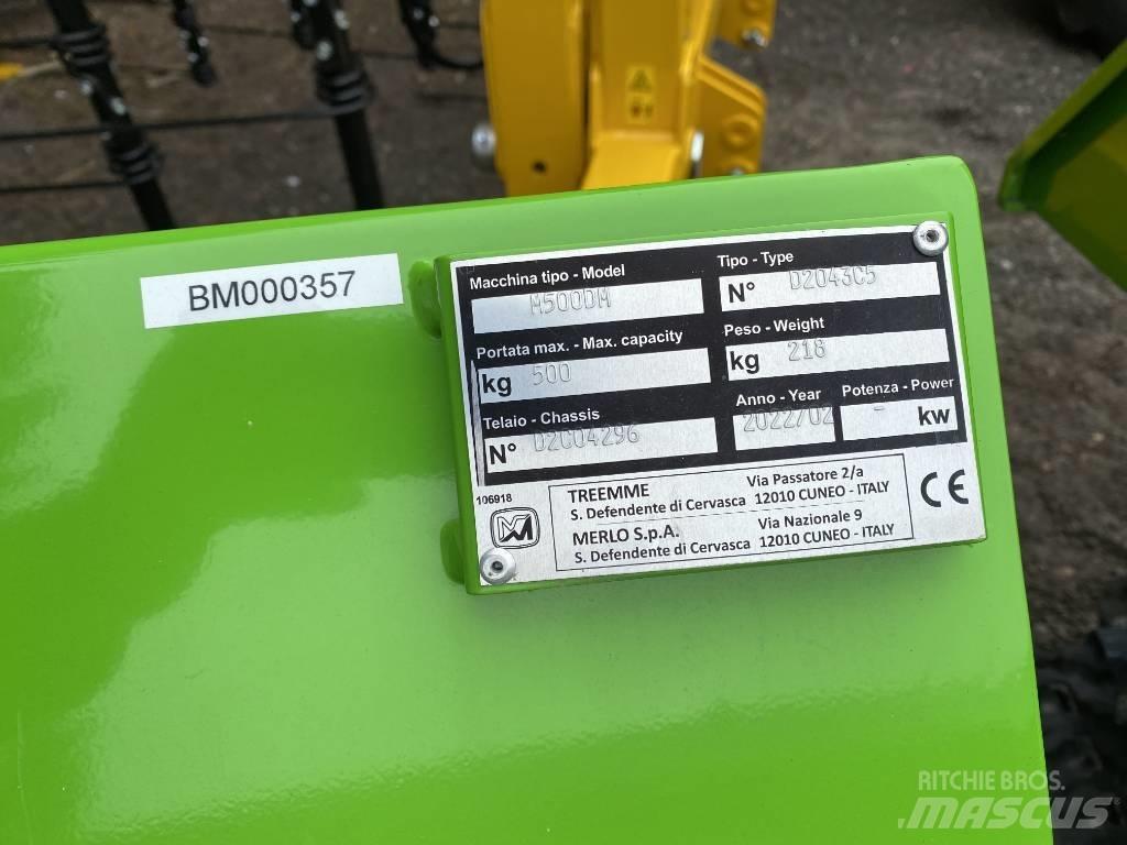 Merlo cingo m500d 履帶式傾卸車/翻斗車