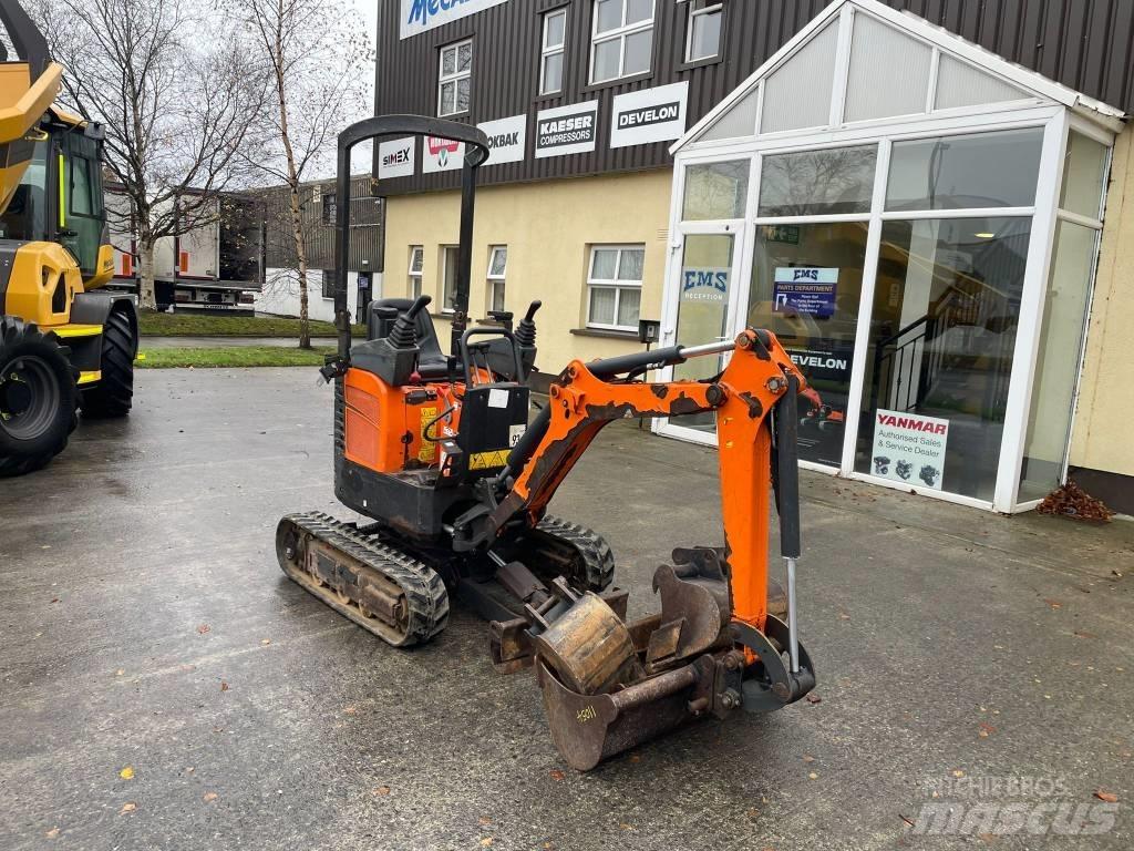 Doosan DX 10 小型挖土機/掘鑿機<7t(小型挖掘機)