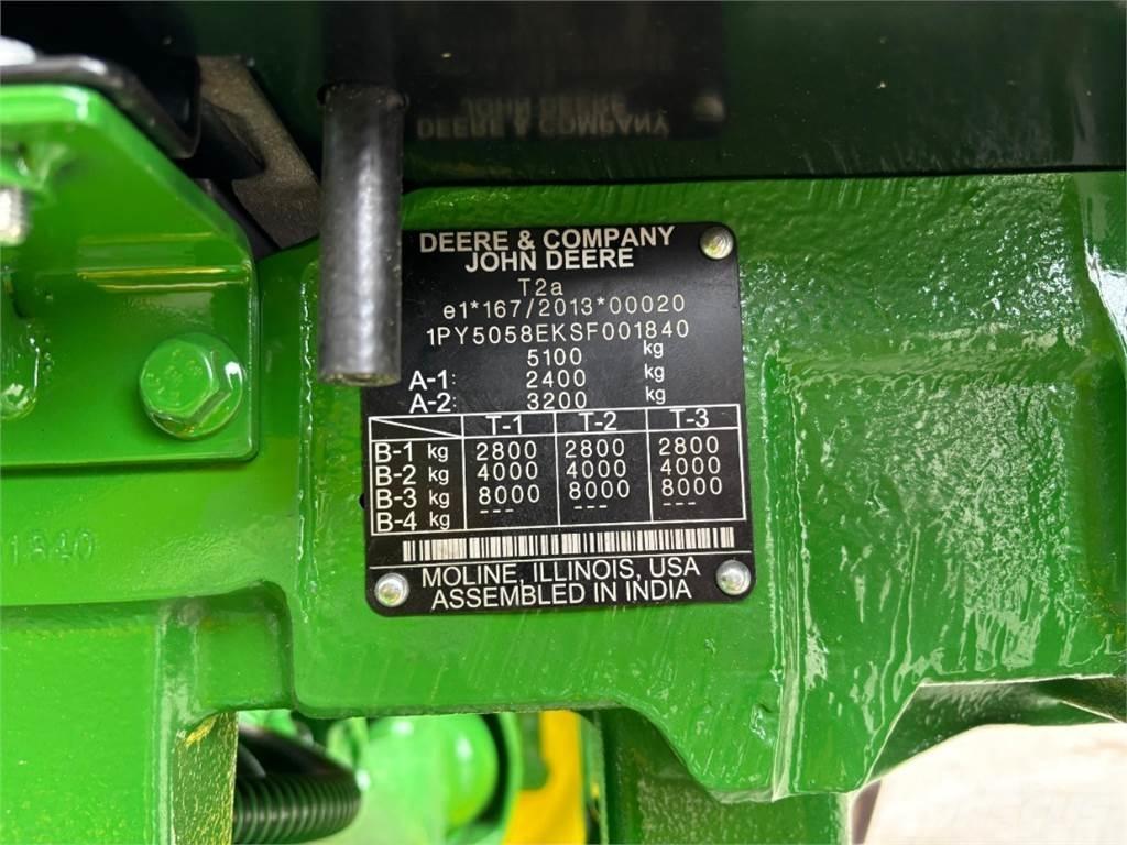 John Deere 5058E 曳引機
