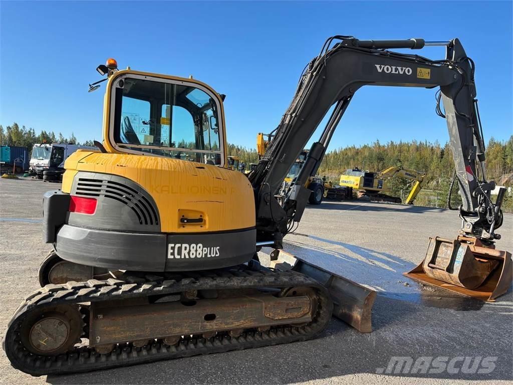 Volvo ecr88 小型挖土機/掘鑿機<7t(小型挖掘機)