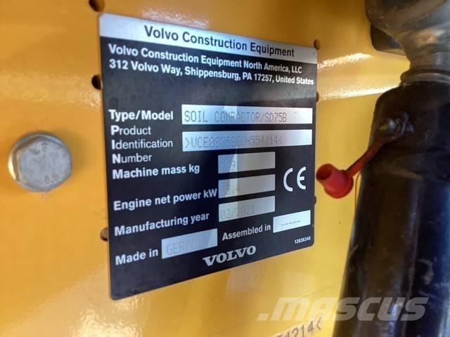Volvo SD 75 B 單輪滾壓機