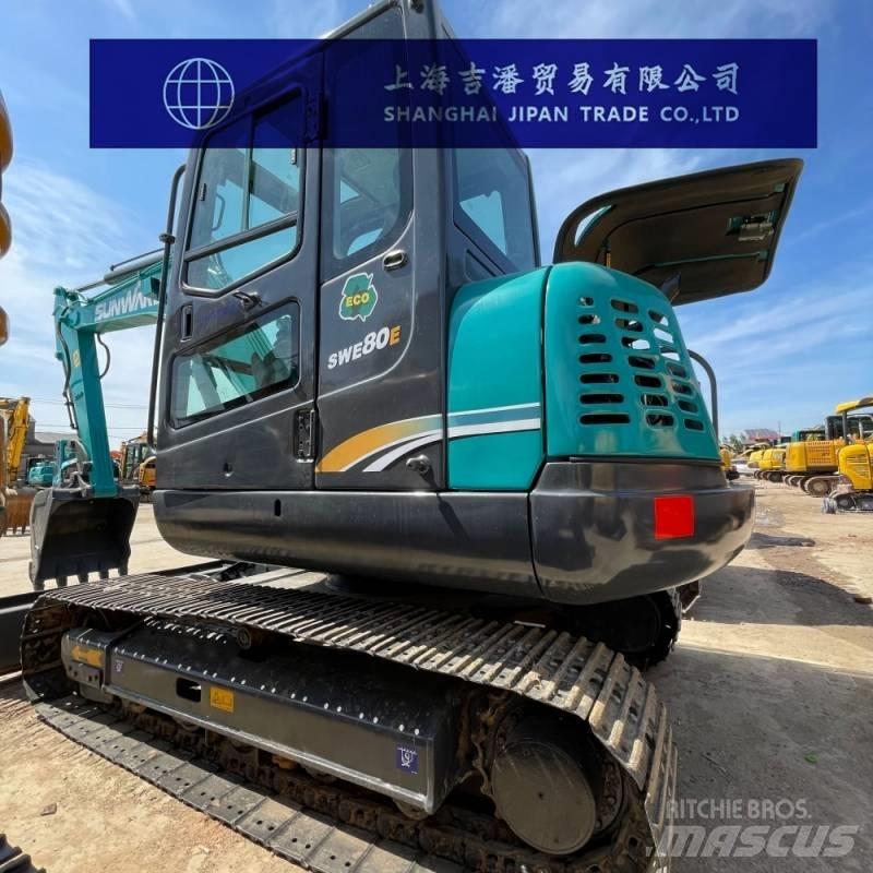 Sunward SWE 80 E 中型挖土機/掘鑿機/挖掘機 7t-12t