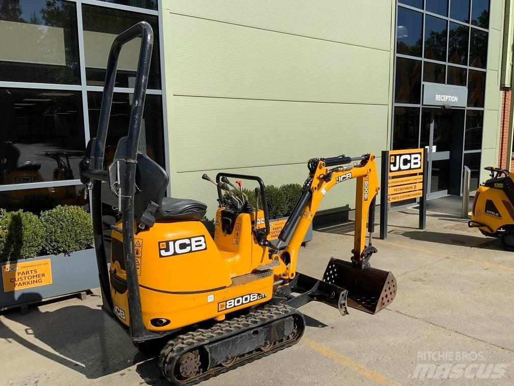 JCB 8008 小型挖土機/掘鑿機<7t(小型挖掘機)