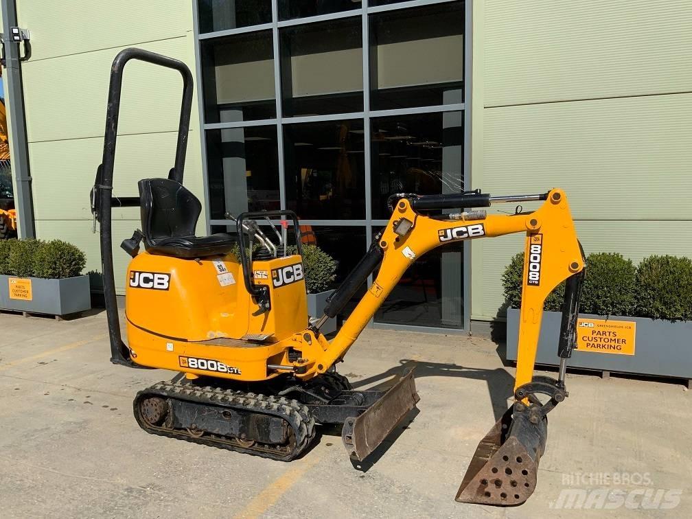 JCB 8008 小型挖土機/掘鑿機<7t(小型挖掘機)