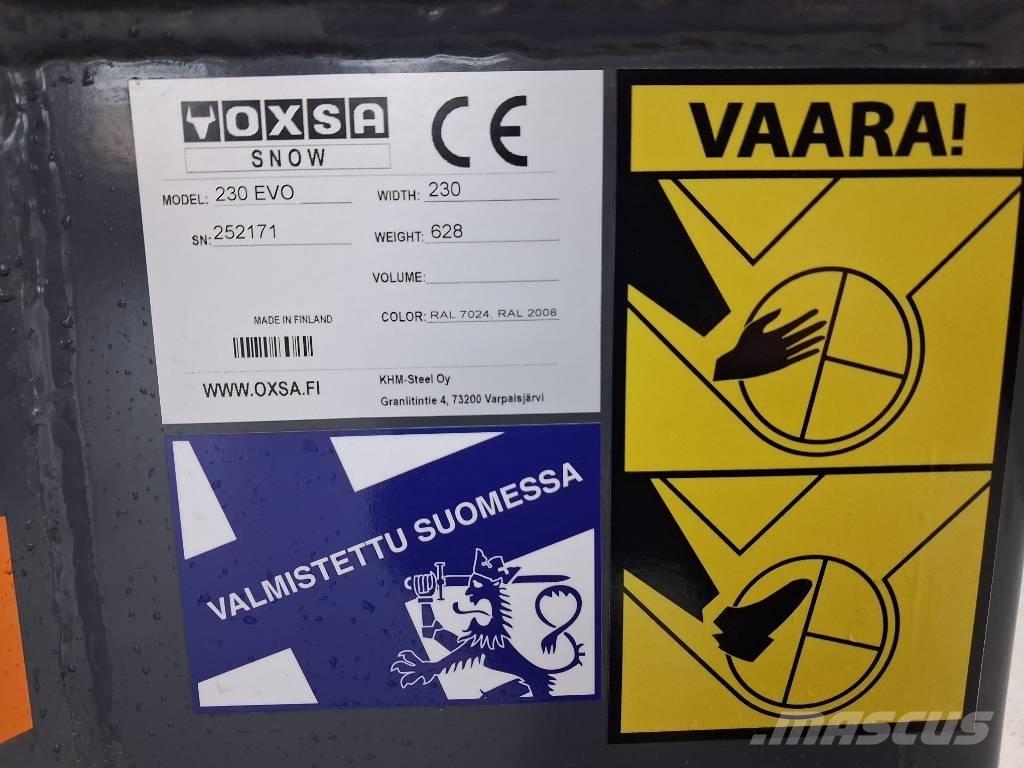 Oxsa 230 EVO 掃雪機