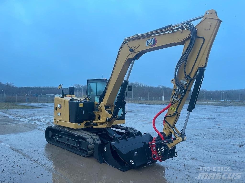 CAT 308 中型挖土機/掘鑿機/挖掘機 7t-12t