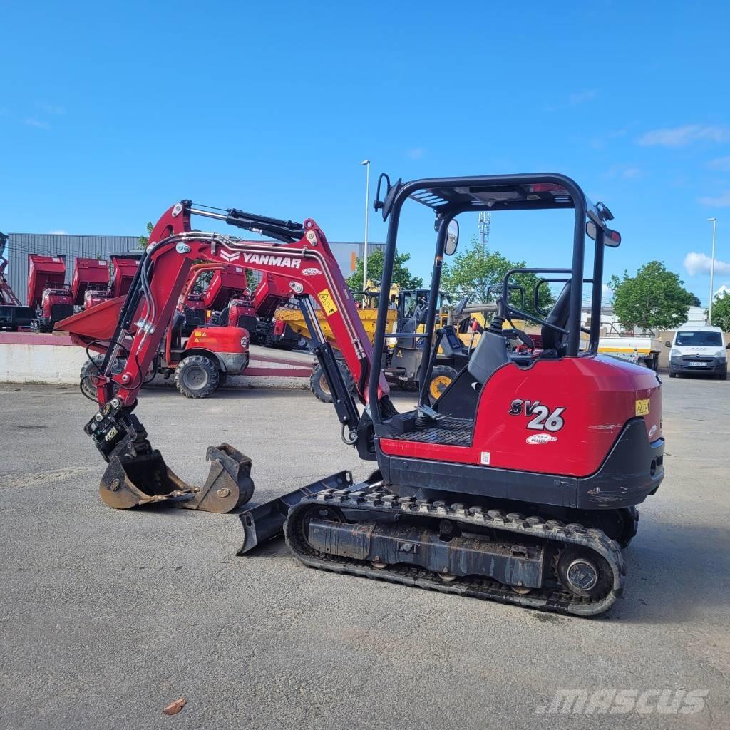 Yanmar SV26 Ess+ 小型挖土機/掘鑿機<7t(小型挖掘機)