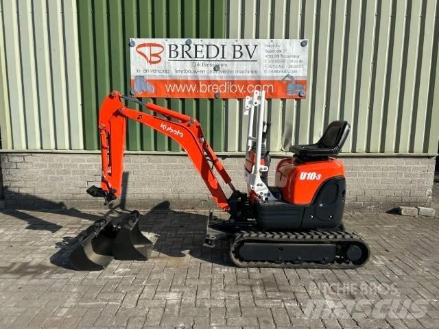Kubota U 10-3 小型挖土機/掘鑿機<7t(小型挖掘機)